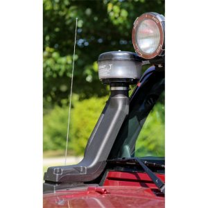 Jeep Wrangler Snorkel Pre-filter - Rugged Ridge - XHD - Black and Clear - `07-`11